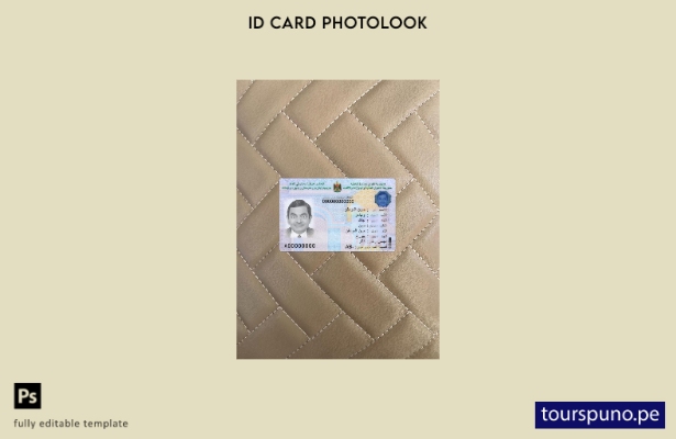 listo para imprimir plantilla de frente de aspecto fotográfico presente de ide 1